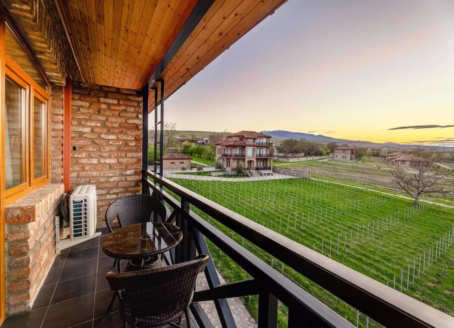 Schuchmann Wines Chateau & Spa Telavi Georgia (terrace room)