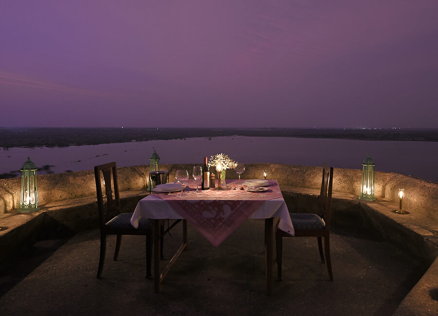 Shahpura Bagh in Rural Rajasthan India (Private dining experience at Shahpura Bagh)