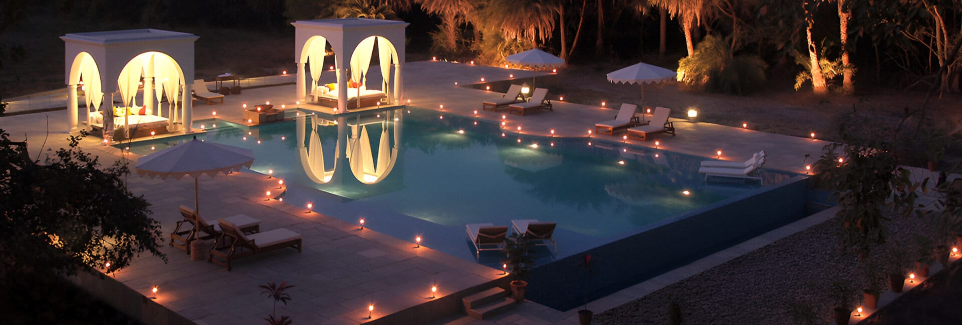 Shahpura Bagh in Rural Rajasthan India (Swimming Pool) 1-2