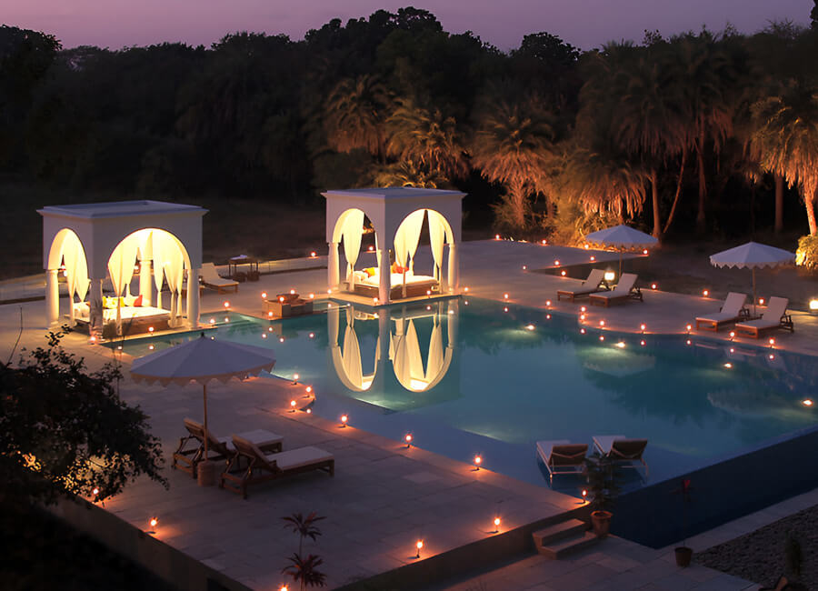 Shahpura Bagh in Rural Rajasthan India (Swimming Pool) 1