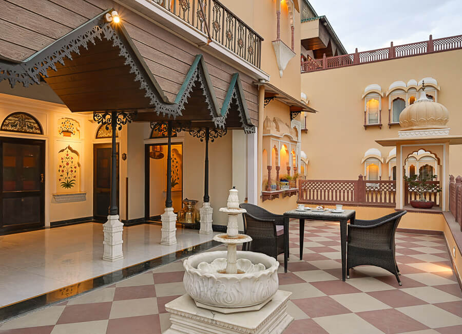 Shahpura House Jaipur India (Courtyard)