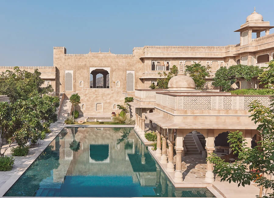 Six Senses Fort Barwara India (Rani Bagh Pool)