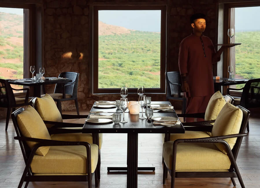 Six Senses Fort Barwara India (The Cortile Restaurant)