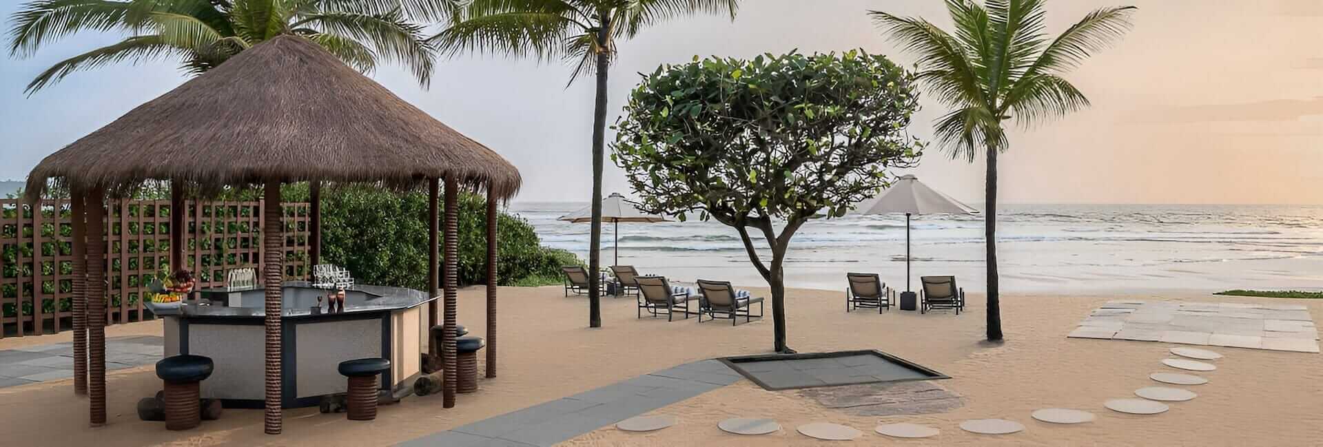 St Regis Goa Resort Goa India (Beach Bar)