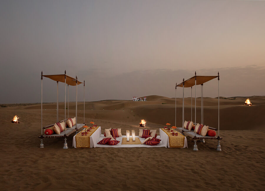 Suryagarh Jaisalmer India (Dunes set up) 1