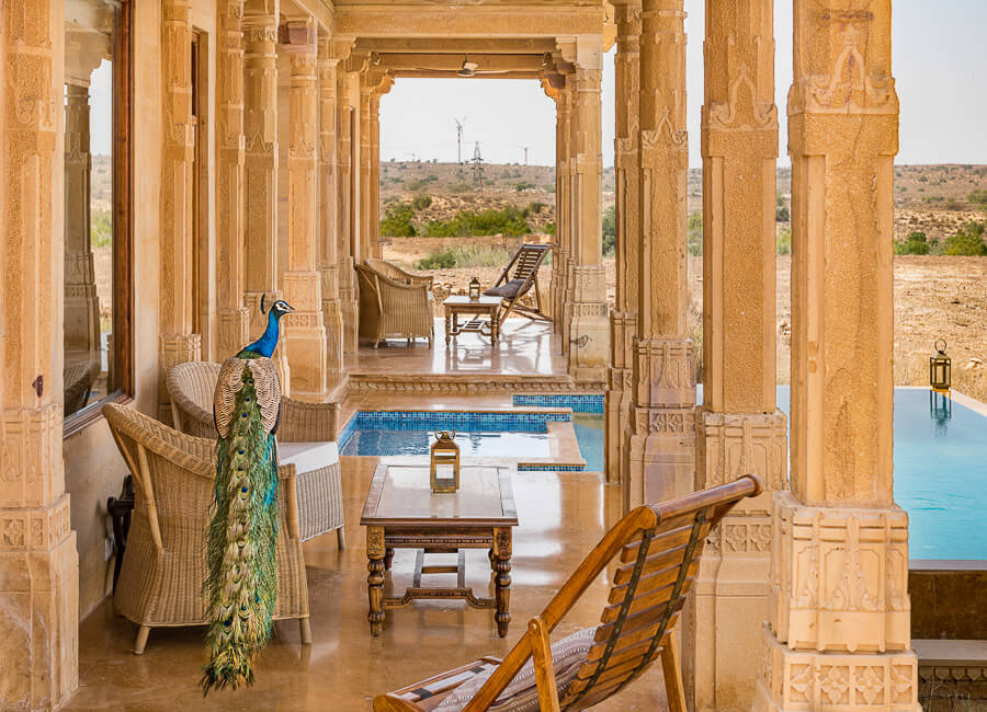 Suryagarh Jaisalmer India (Thar Haveli Infinity Pool) 1