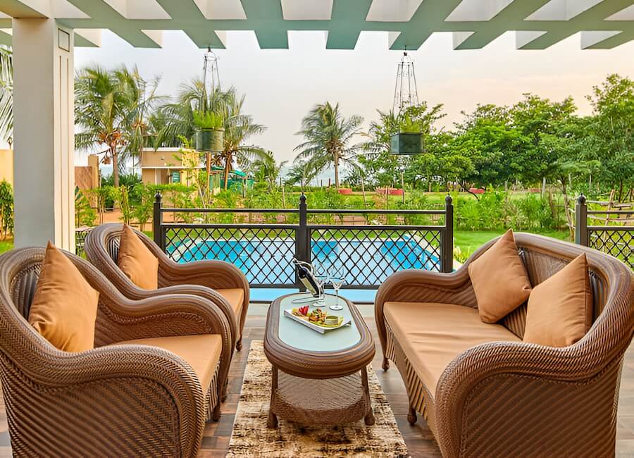 Swosti Chilika Lake Resort Odisha India (The Sanctuary room)