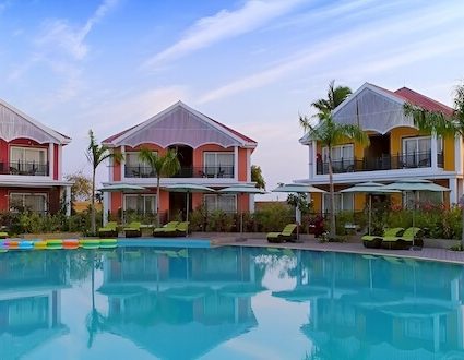 Swosti Chilika Lake Resort Odisha India (swimming pool)