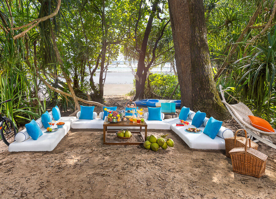 Taj Exotica Resort & Spa Andaman Islands India (Picnic in the woods)