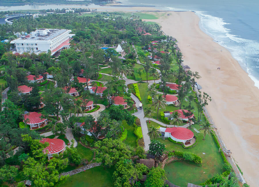 Taj Fisherman's Cove Resort & Spa Chennai India (Aerial View)