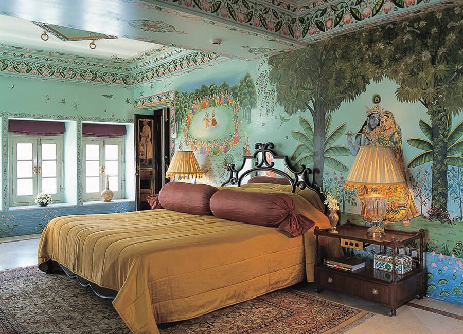 Taj Lake Palace Udaipur India (Sajjan Niwas Suite)