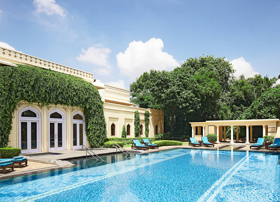 Taj Rambagh Palace Hotel Jaipur India (Indoor Swimming Pool)