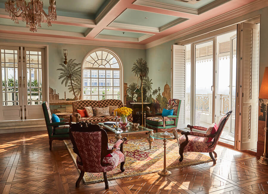 The Glenburn Penthouse Kolkata India (Living Room)