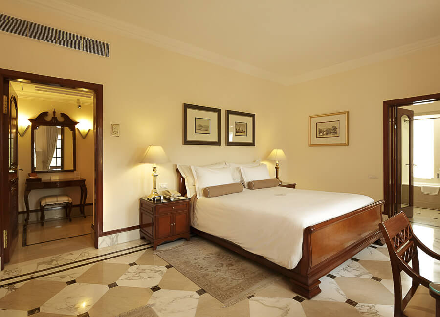 The Imperial Delhi India (bedroom)