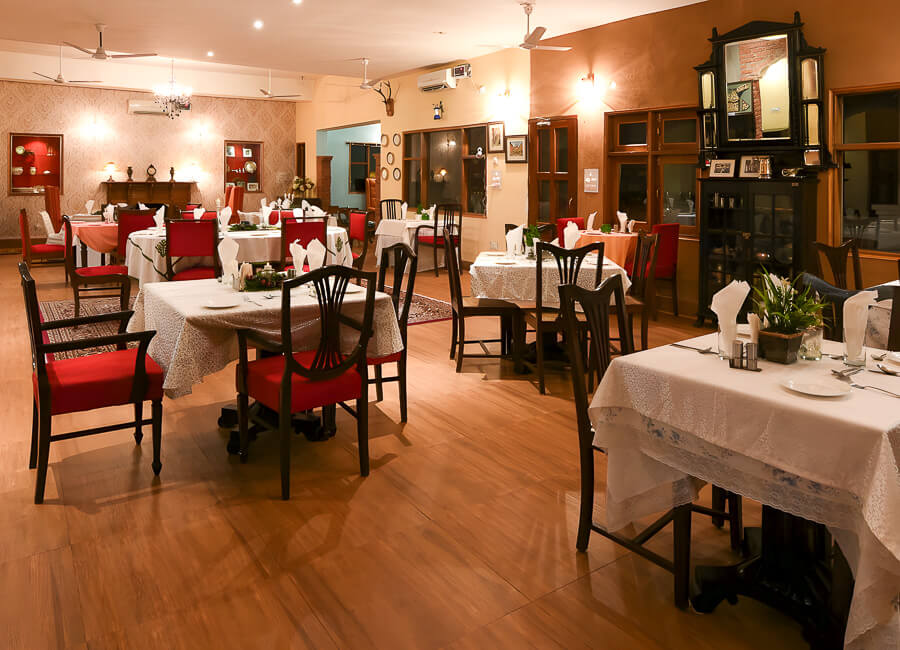 The Judge’s Court in Pragpur India (Dining Room)