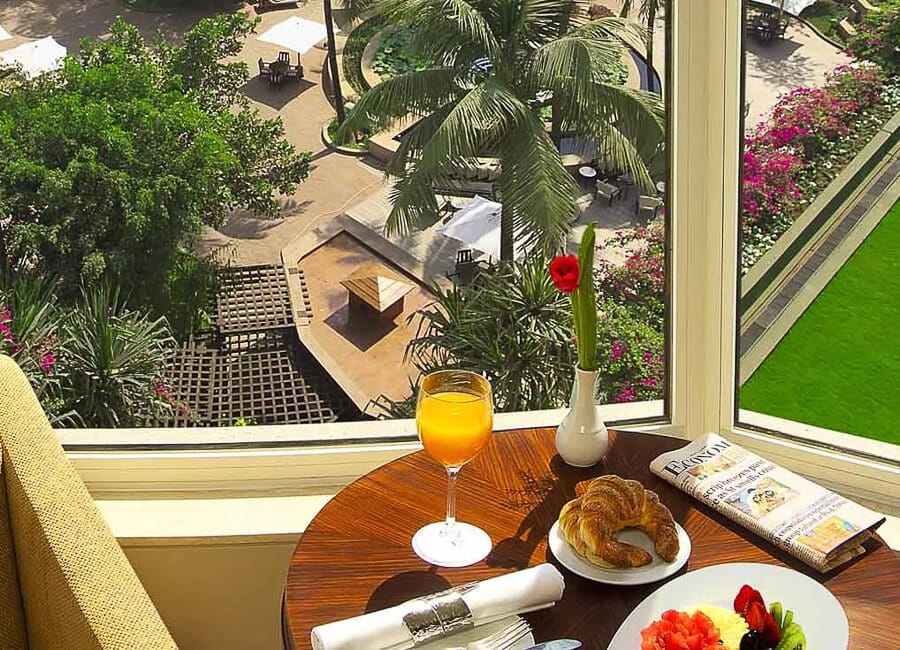 The Leela Mumbai India (Premier Pool View room)