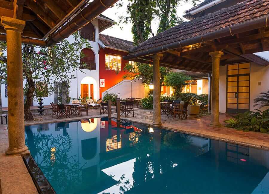 The Malabar House Hotel Cochin Kerala India (Swimming Pool) 1