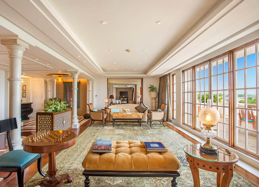 The Oberoi Amarvilas Agra India (Lounge)