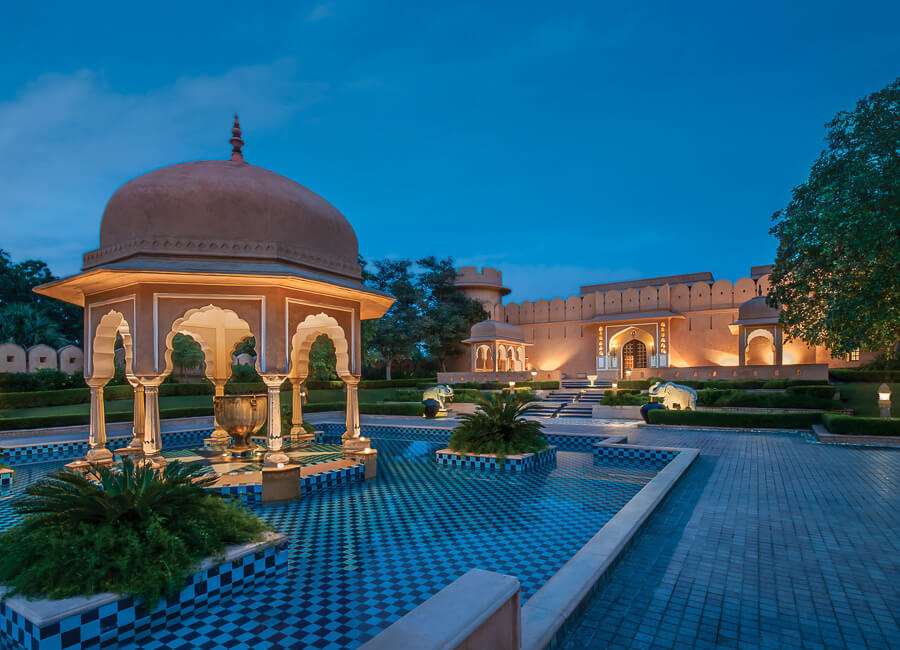The Oberoi Rajvilas Jaipur India (Rajvilas at night)