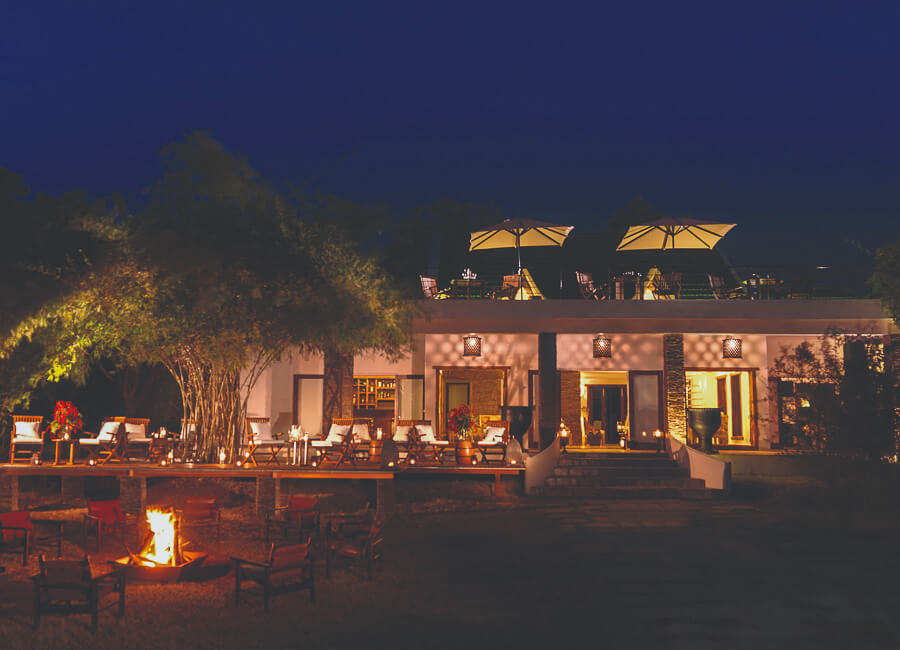 The Serai Kabini in Nagarhole National Park India (Lobby and gardens)
