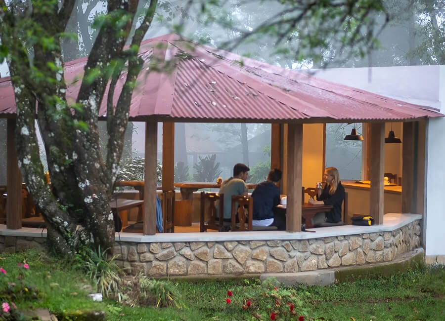 The Windermere Estate Plantation & Retreat, Munnar India (Afternoon tea in the Gazebo)