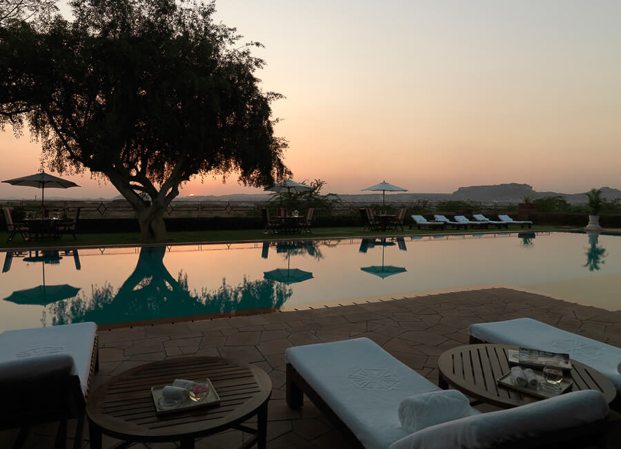 Umaid Bhawan Palace Jodhpur India (Outdoor Pool)