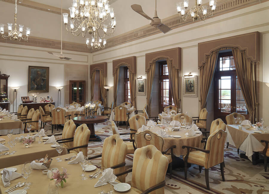 Umaid Bhawan Palace Jodhpur India (Rasala Dining Room)