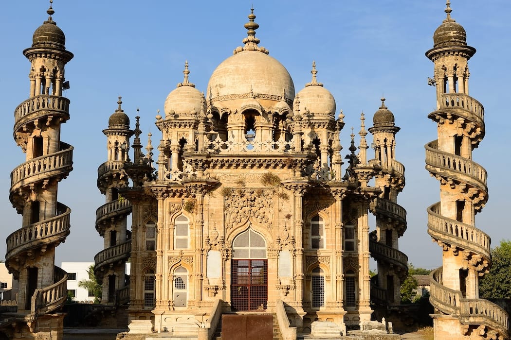 Unmissable Sights in Gujarat - Gujarat's Princely States (Junagadh. Mahabat Maqbara complex) India DT 55183136