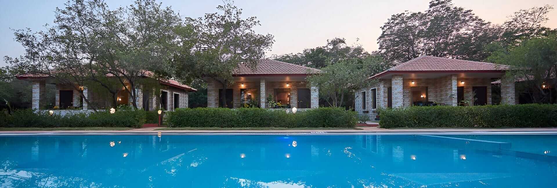 Vijay Vilas Palace Palitana Gujarat India (Swimming Pool) 2