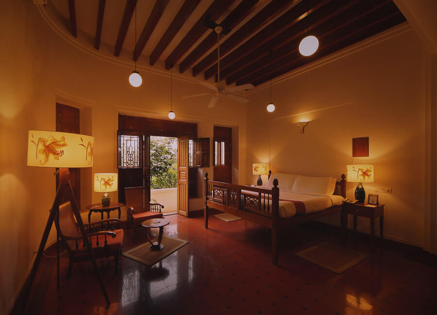 Visalam Chettinad India (Bedroom)