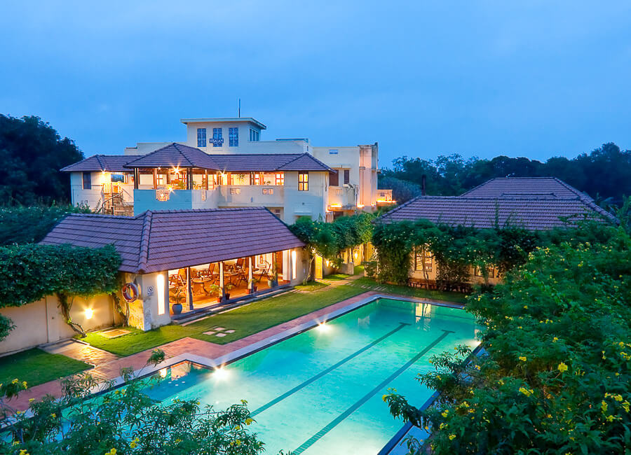 Visalam Chettinad India (Swimming pool)