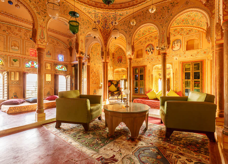 Vivaana Hotel Shekhawati India (Living room) 20