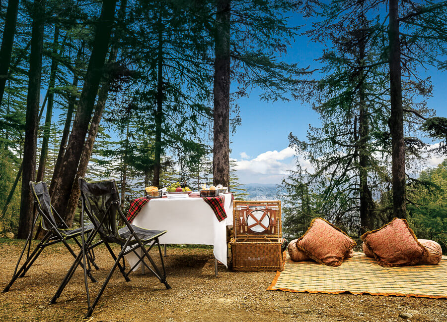 Wildflower Hall, Shimla in the Himalayas Shimla India (Picnic)