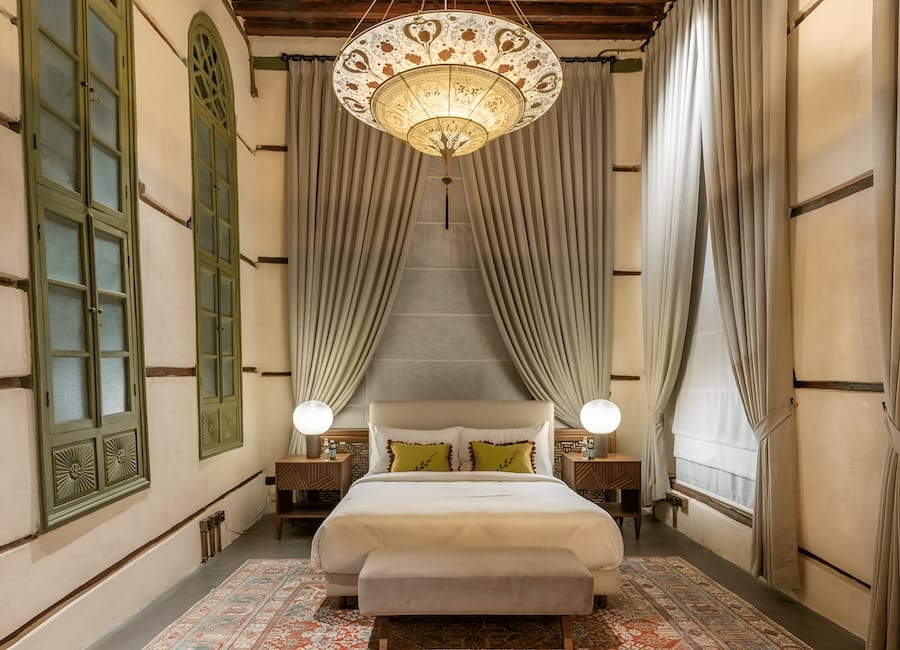 Al Balad Heritage Houses Jeddah Saudi Arabia (Beit Jokhdar - Bedroom)