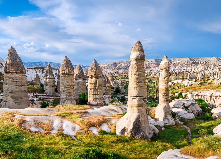 Cappadocia (Fairy chimneys near Goreme) Turkey DT 54720218