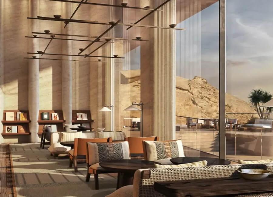 Desert Rock Resort Red Sea Saudi Arabia (Library)