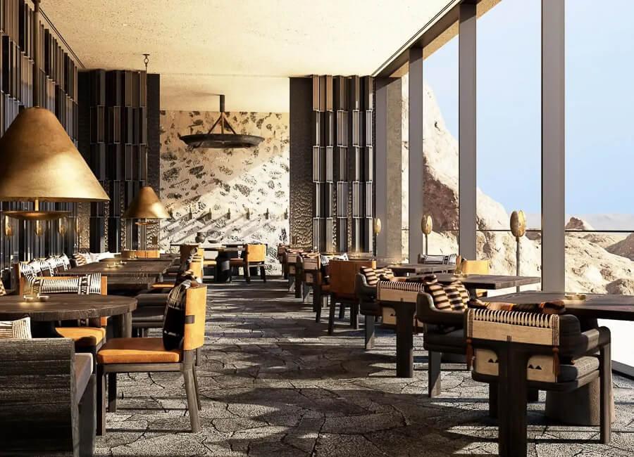 Desert Rock Resort Red Sea Saudi Arabia (Nyra Restaurant)