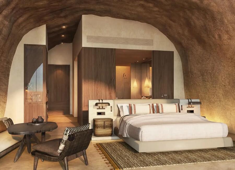 Desert Rock Resort Red Sea Saudi Arabia (One-bedroom Mountain Cave Suite)