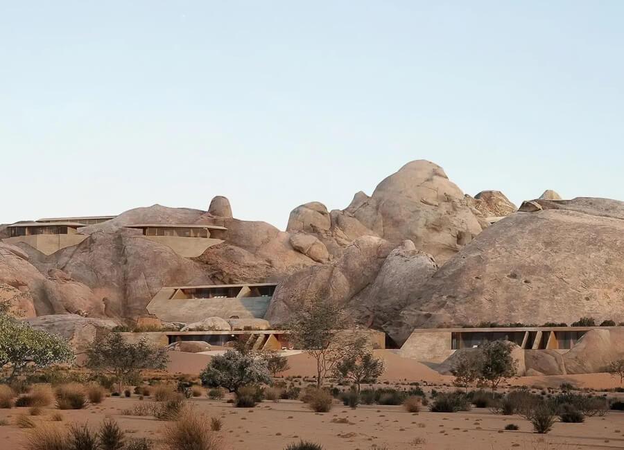 Desert Rock Resort Red Sea Saudi Arabia (Wadi Villa)