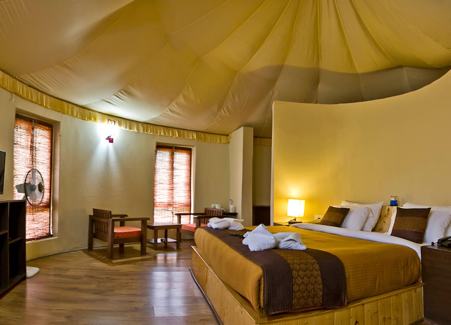 Mystique Meadows Earth Homes Hunder, Nubra Valley Ladakh India (Cottage Bedroom) 2