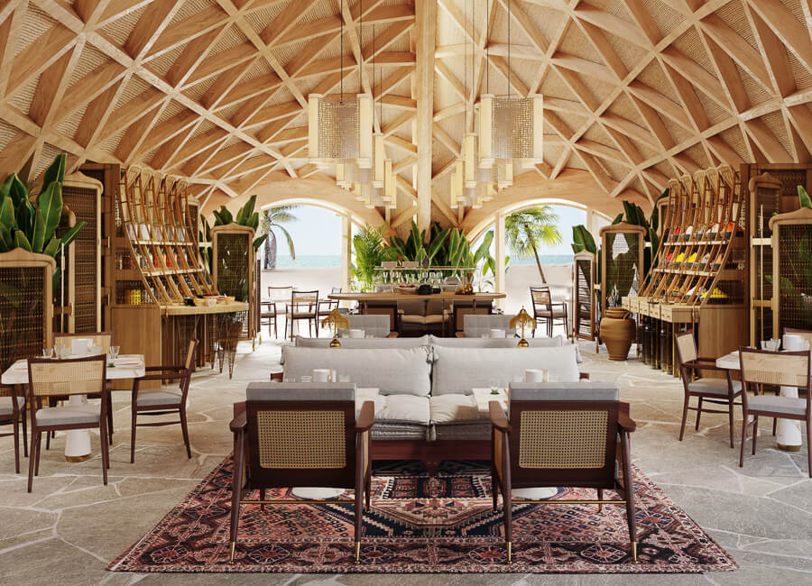 Nujuma, a Ritz-Carlton Reserve Red Sea Saudi Arabia (Levant Bar)
