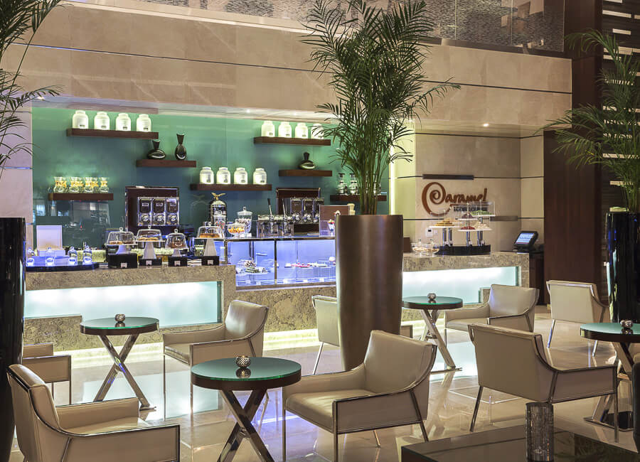 Rosh Rayhaan by Rotana in Riyadh Saudi Arabia (Caramel Lobby Lounge)