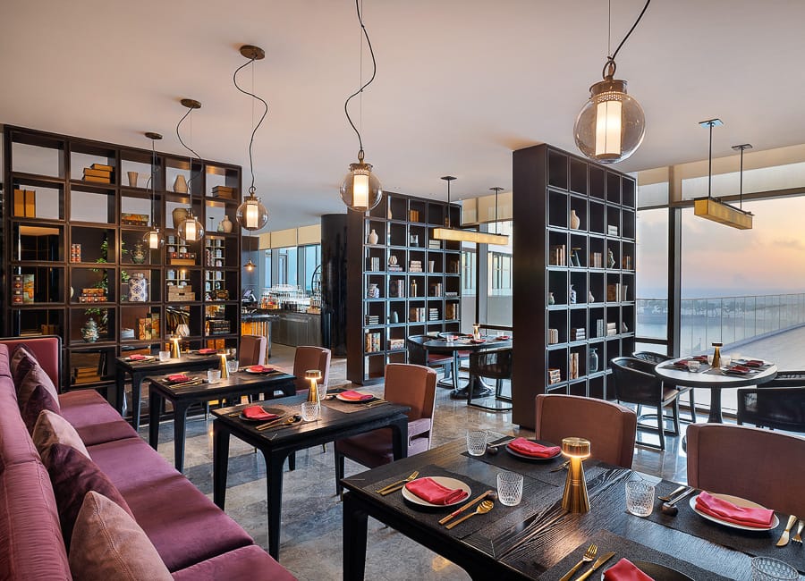Shangri La Jeddah Saudi Arabia (Shang Palace Restaurant - Library Area) 2