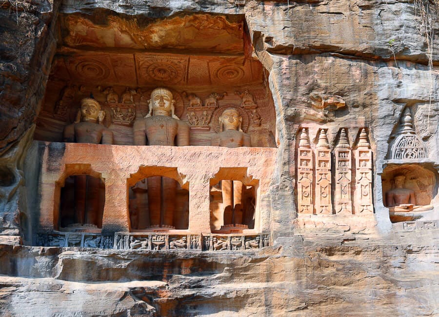 Gwalior (Gopachal rock-cut Jain monuments) India DT 275024963