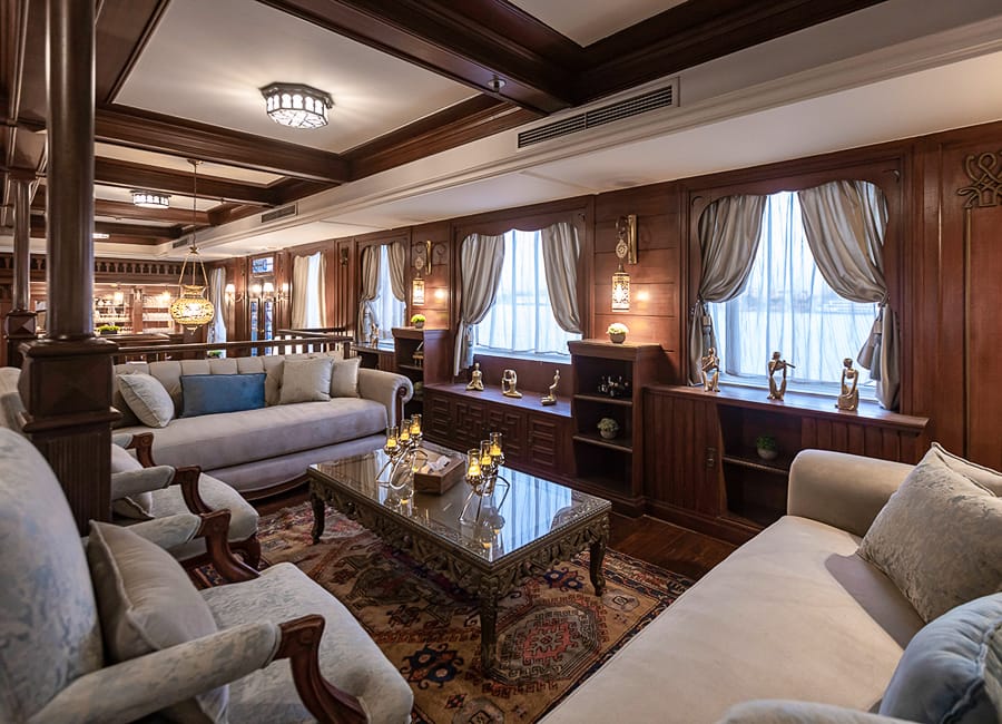 Hadeel Dahabiya - River Nile Private Charter, Egypt (Lounge)