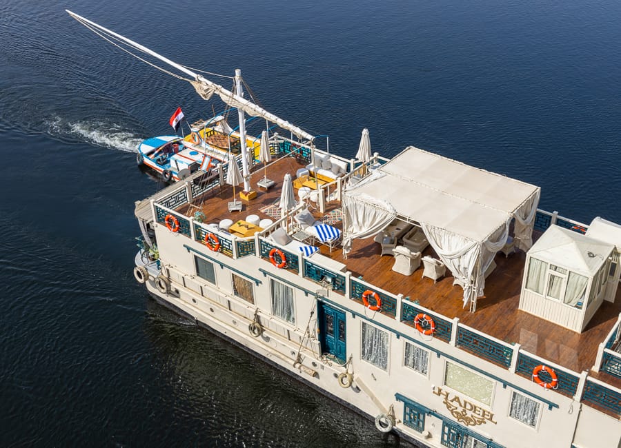 Hadeel Dahabiya - River Nile Private Charter in Egypt (Exterior) 2