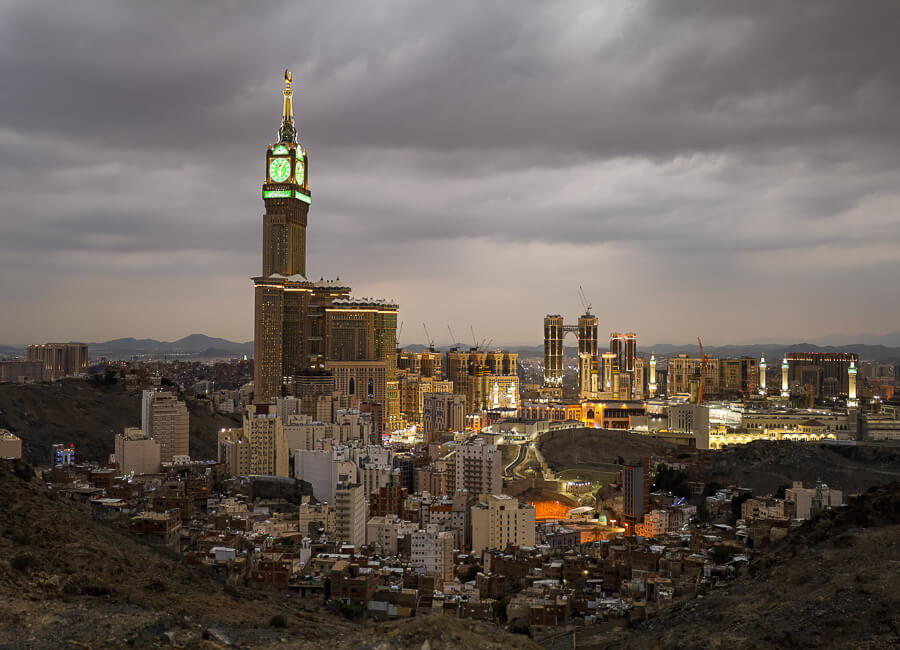 Mecca (Clock Tower. skyline) Saudi Arabia DT 267162313