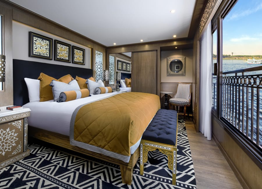 Molouky Dahabiya - River Nile Private Charters in Egypt (Suite Cabin)