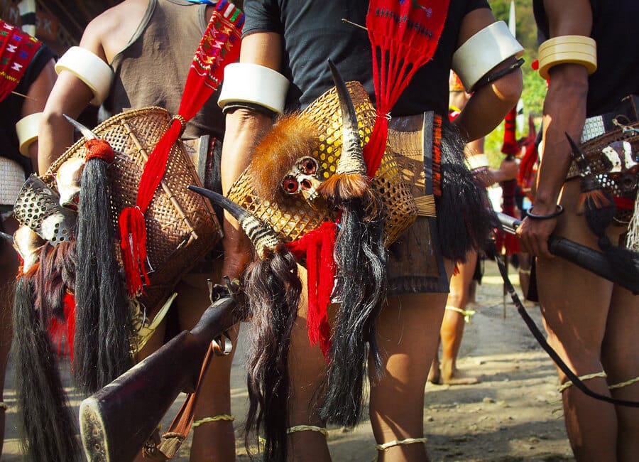 Nagaland (Kohima. Tribal dress) India DT 187352661