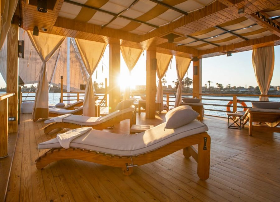 Nuut Dahabiya - Private Charters on the Nile River, Egypt (Sun Deck) 2